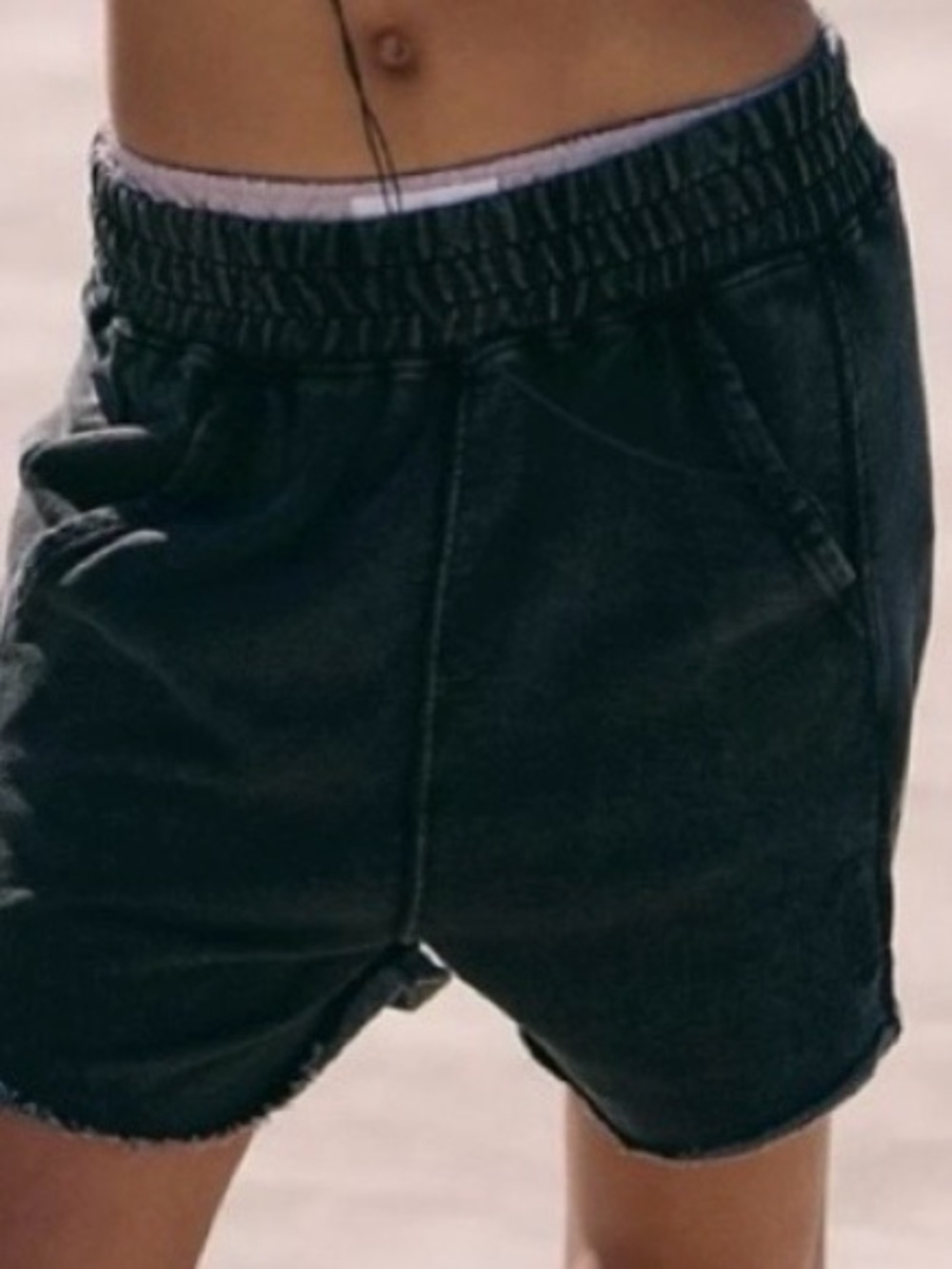 FP Movement By Free People: “All Star” Solid Shorts |Black| NWT
